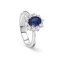 Anello Salvini Donna Love For Colour in Oro bianco 20098370 - 20098370